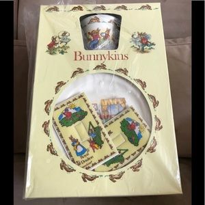 Vintage Royal Doulton Bunnykins 3 piece set